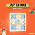 Jogo da Velha Montessori