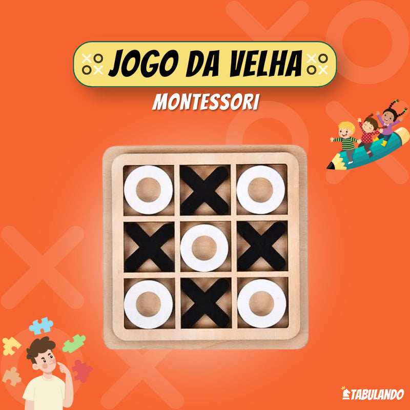 Jogo da Velha Montessori