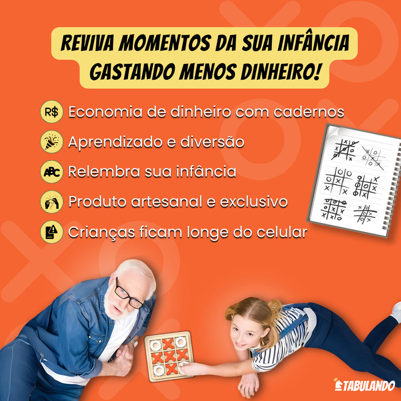 Jogo da Velha Montessori